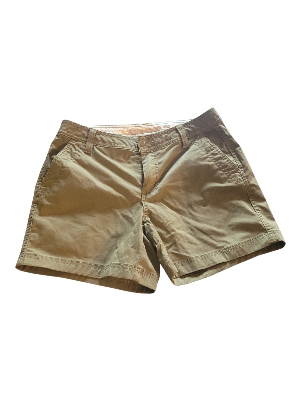 Natural Reflections Women's Khaki Bermuda Shorts
